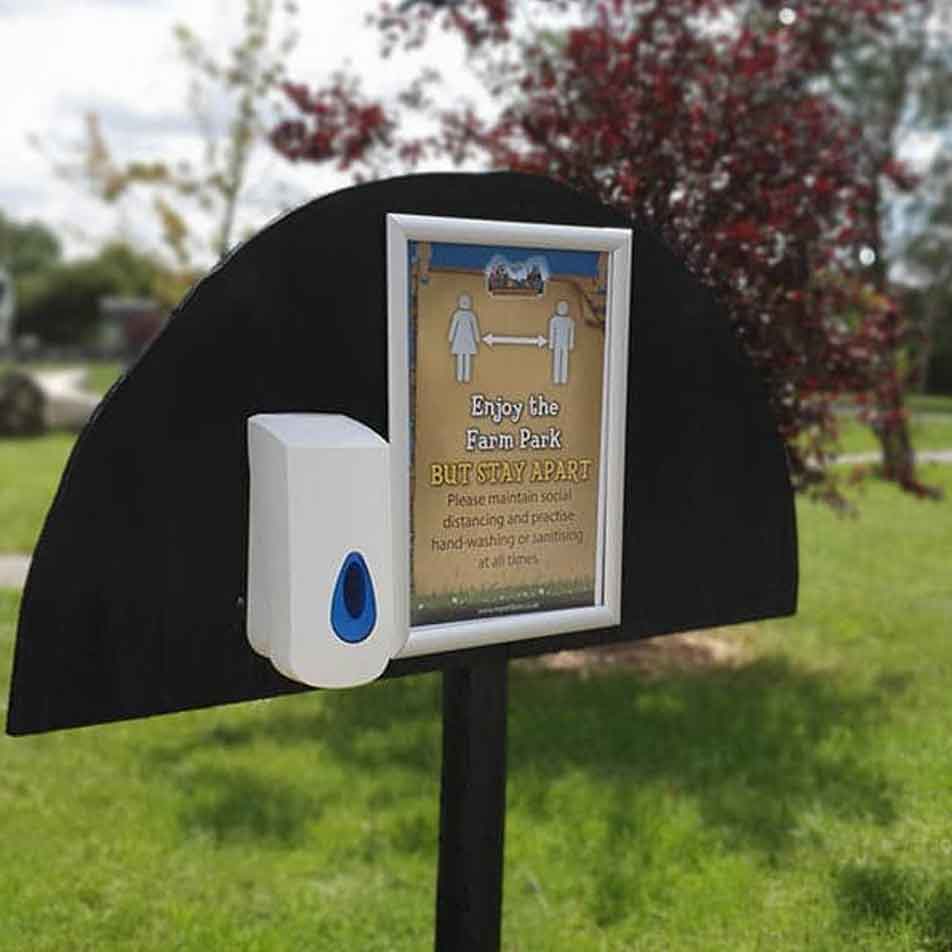 Our hand wash stations