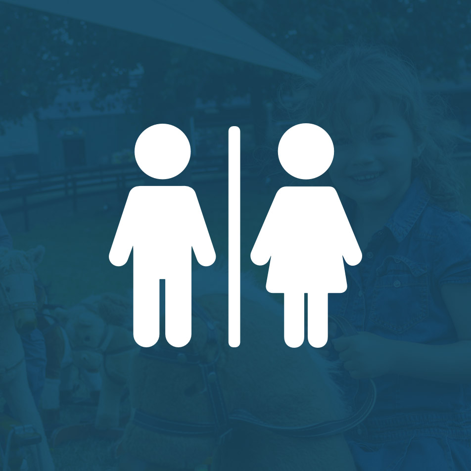 Toilet sign