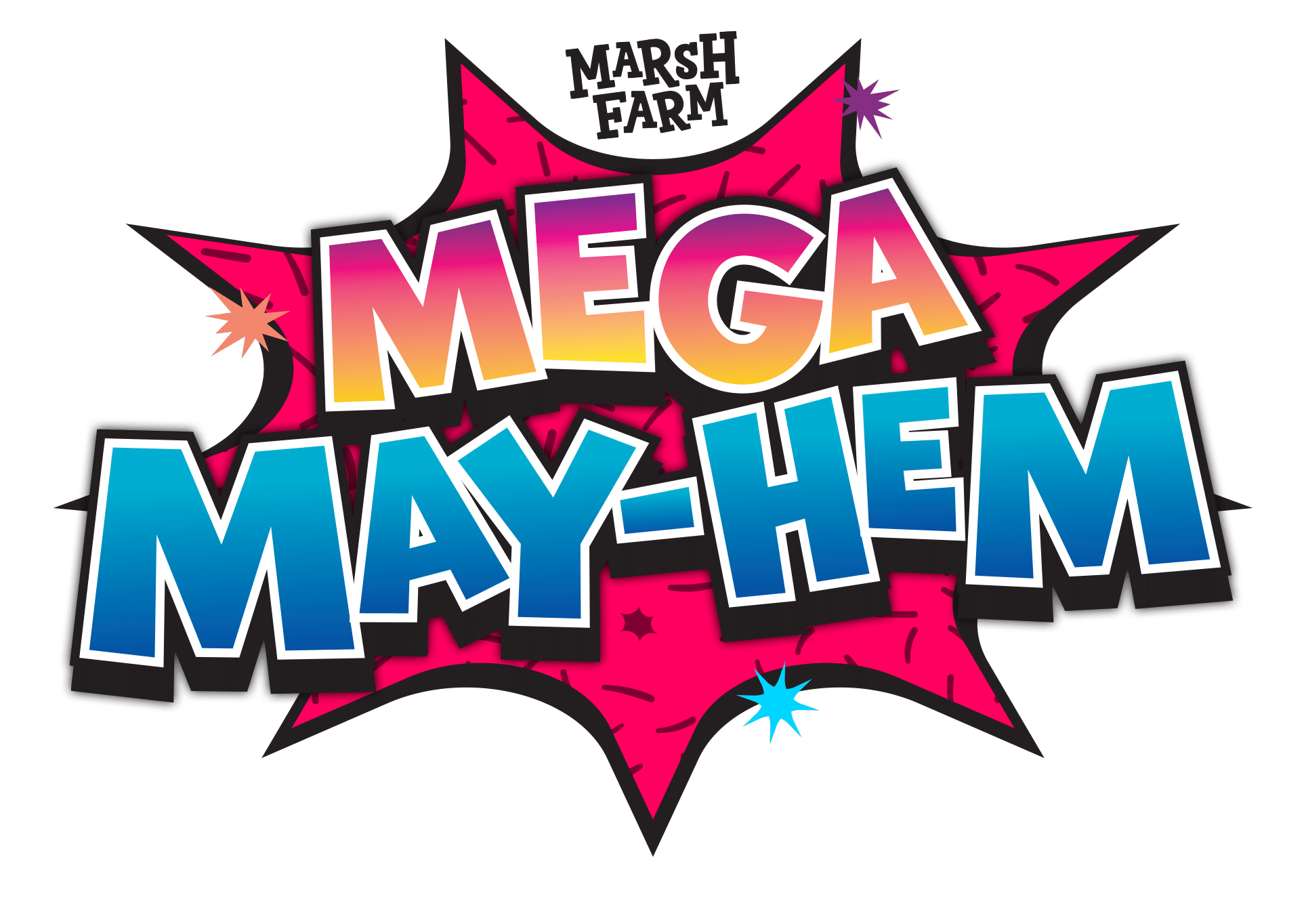 Mega May Half Term Logo